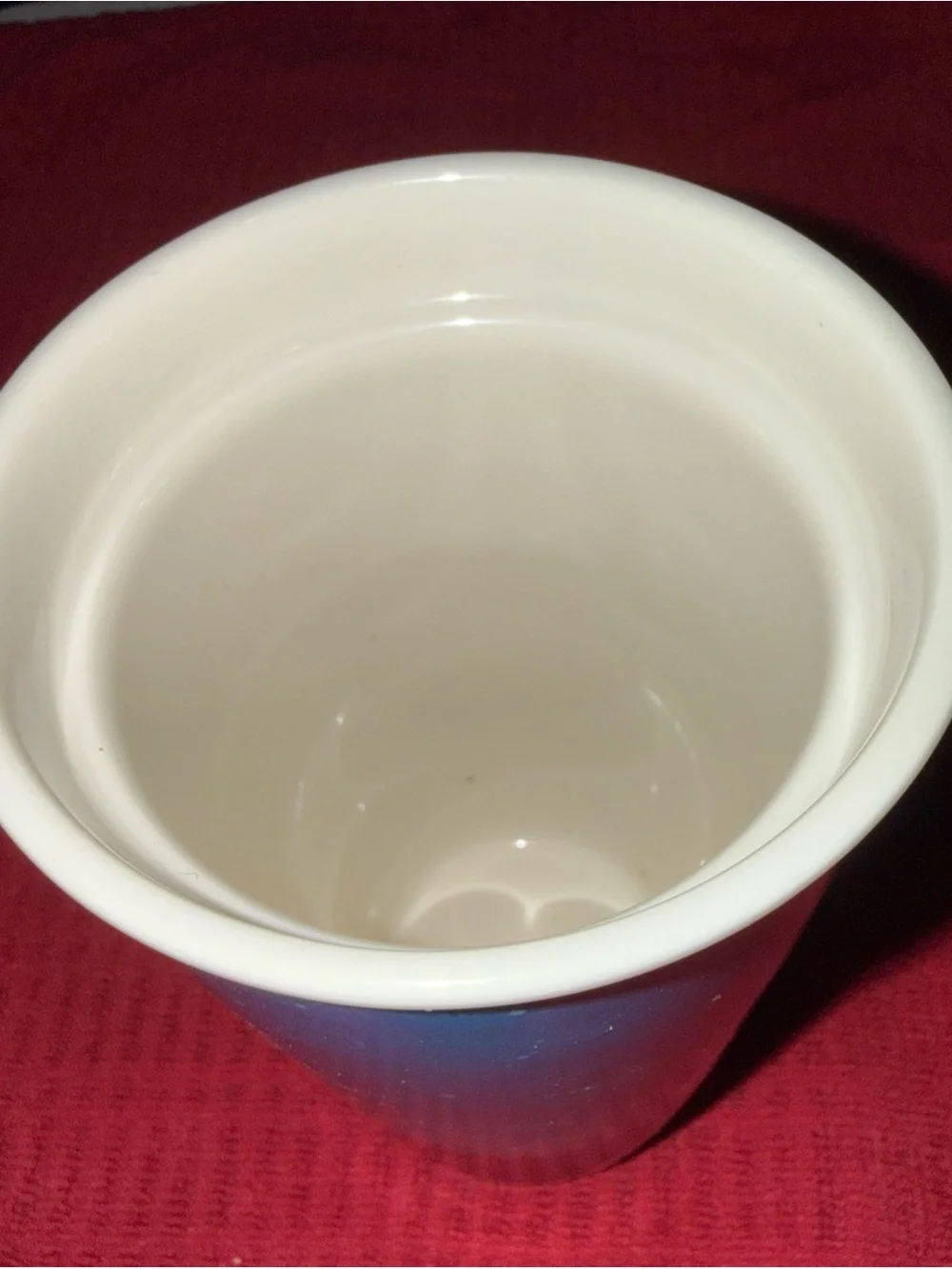 RARE Starbucks Nevada Desert Night Moon Ceramic Travel Tumbler Mug 12oz PRISTINE